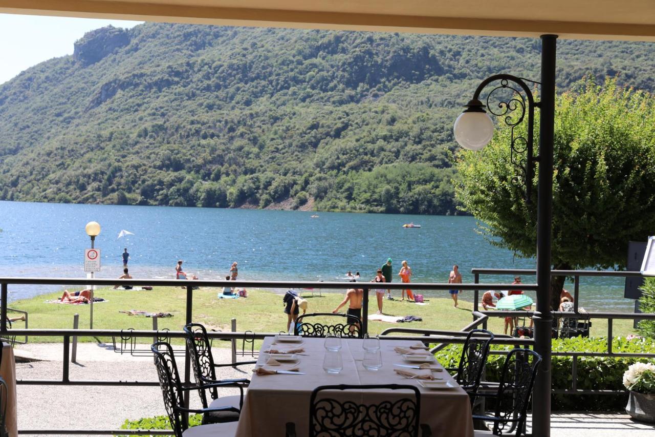 Hotel Ristorante La Quartina Mergozzo Exteriör bild