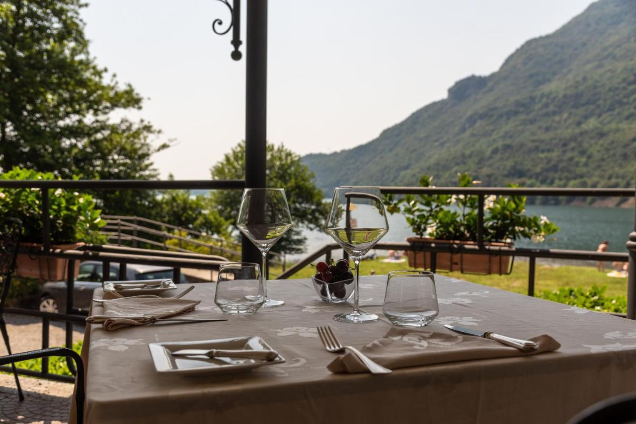 Hotel Ristorante La Quartina Mergozzo Exteriör bild