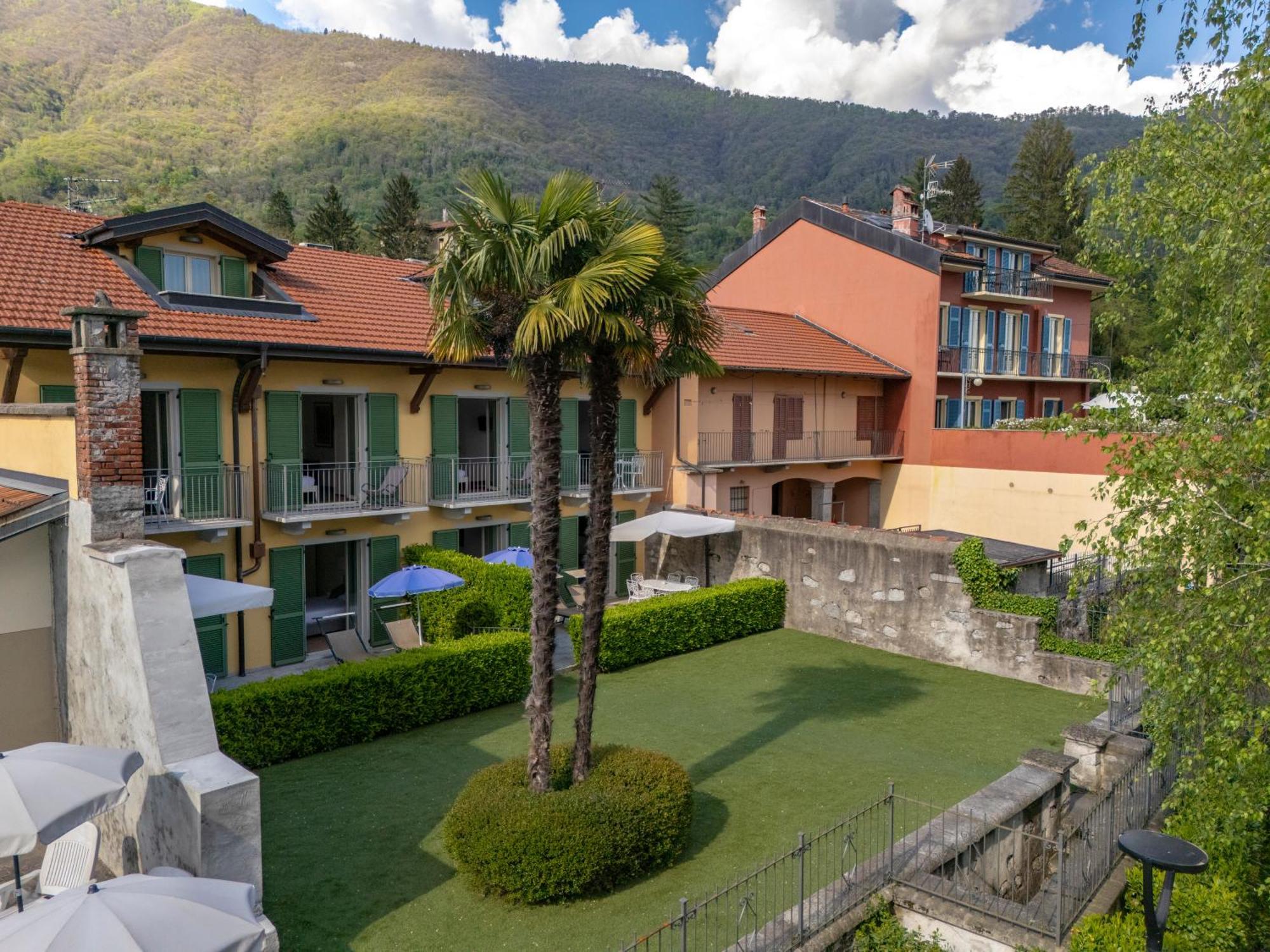 Hotel Ristorante La Quartina Mergozzo Exteriör bild