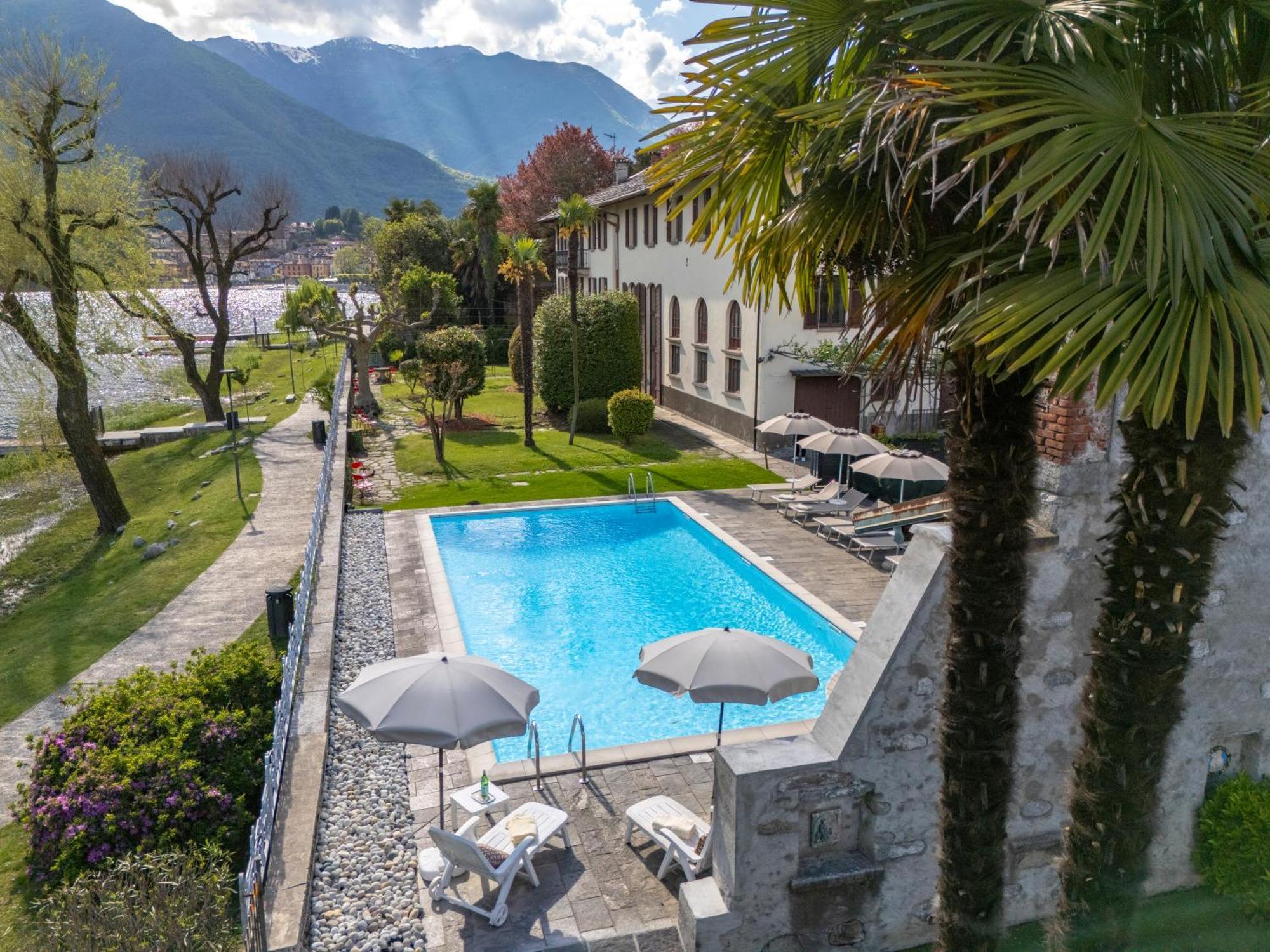 Hotel Ristorante La Quartina Mergozzo Exteriör bild